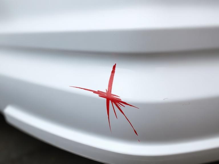 Bumper scratches